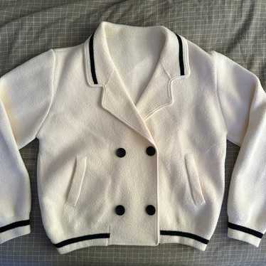 Varsity Double Breasted Cardigan