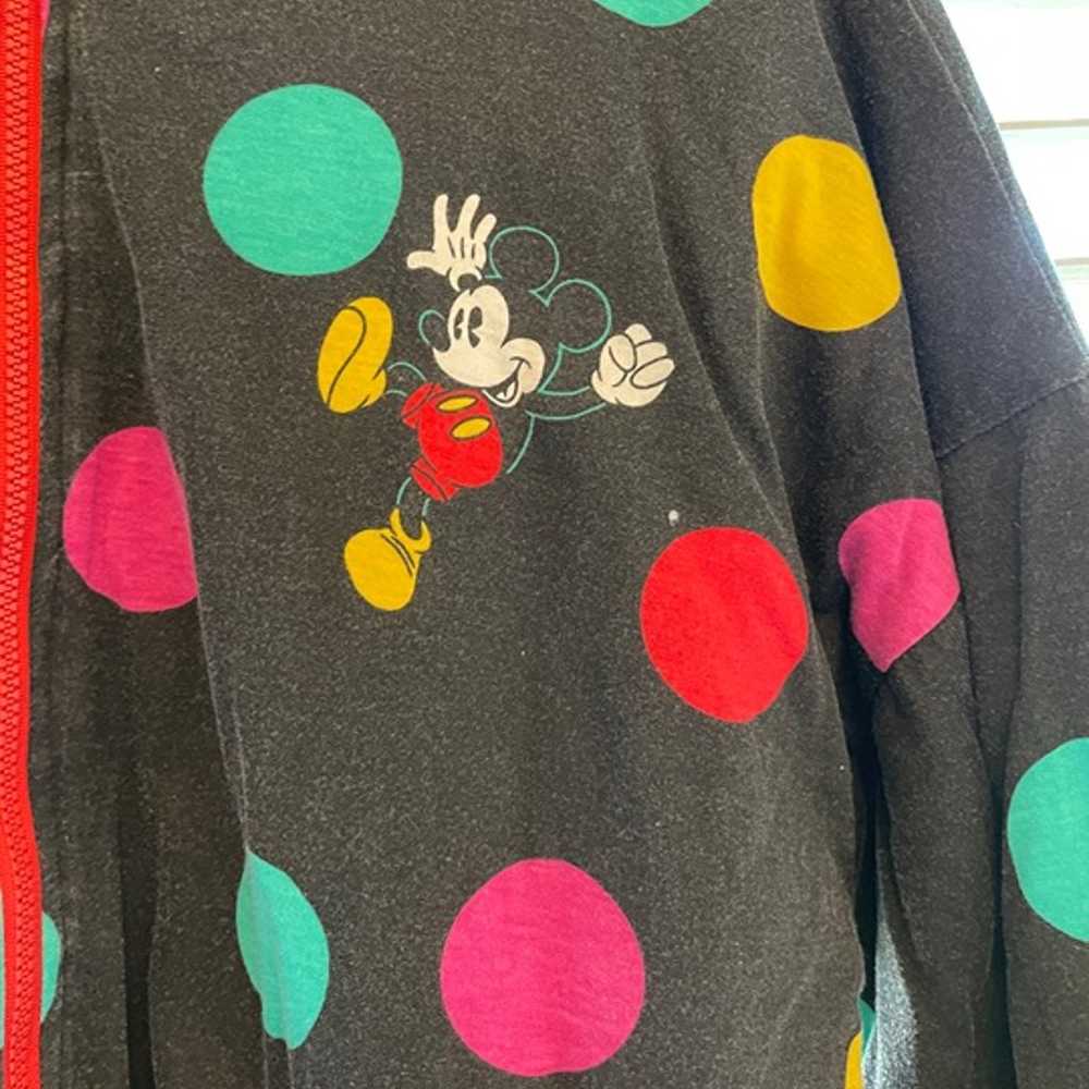 Vintage 90s Mickey Mouse Reversible Jacket - image 3