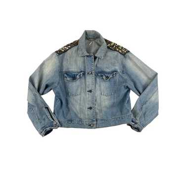 Free People - Glam Embellished Denim jacket