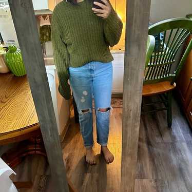 100% Worsted Wool Sweater