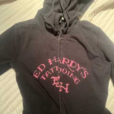 Ed hardy zip up - Gem