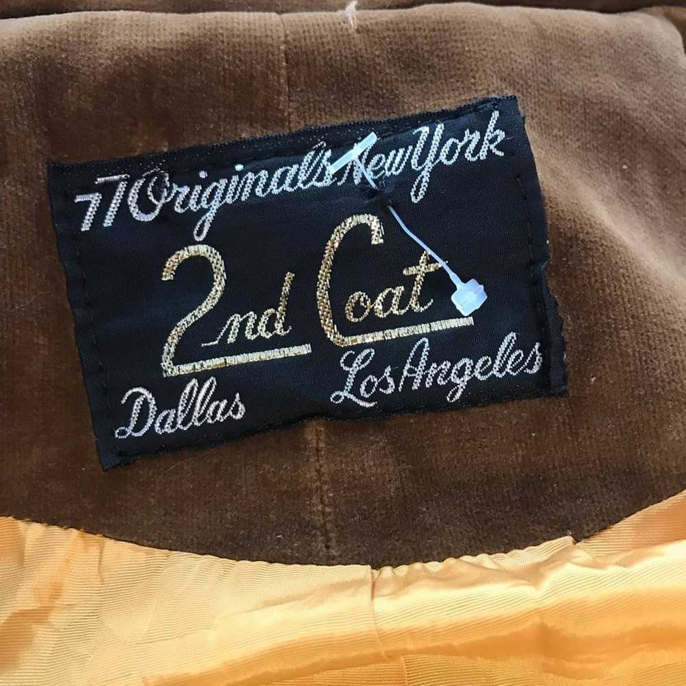 Vintage 77 Originals 2nd Coat Velvet S ? - image 6