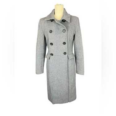 Emerson Fry wool longline double breasted peacoat 