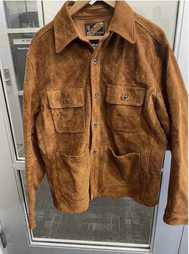 Y'2 Leather Y2 LEATHERcCHORE SHIRT STEER ROUGH OUT