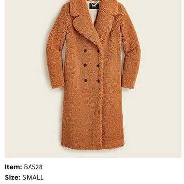 J.Crew  Teddy Sherpa Coat