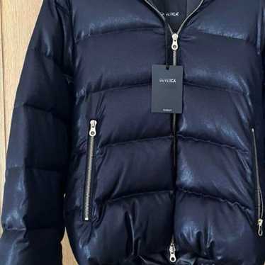 DUVETICA デュベティカ 182-D.0030N08/1162 ADHARA BLUE NAVY ADHARADUE gray fur-finracoon / アダラドゥエ （BLUE NAVY