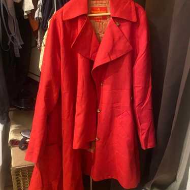 Vivienne Westwood Red Label Red Long Coat