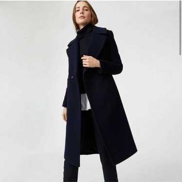 Club Monaco wool coat navy blue