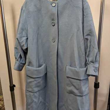 Christian Dior vintage blue coat - image 1