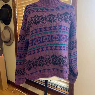 Vintage American Eagle 90’s chunky knit sweater