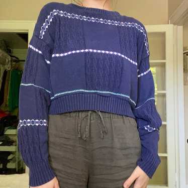 Urban Outfitters Urban Renewal Cropped Sweater