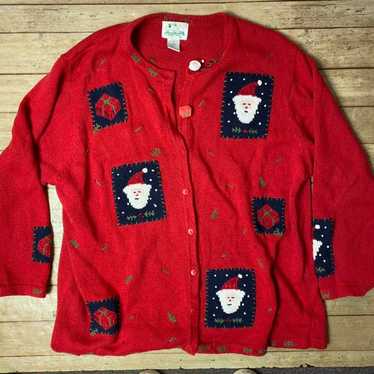 The quacker factory vintage christmas sweater