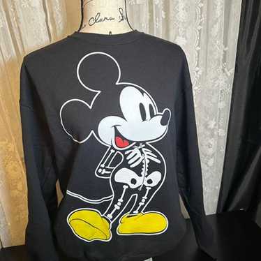 Disney Mickey Mouse Skeleton Sweatshirt - Size Sma