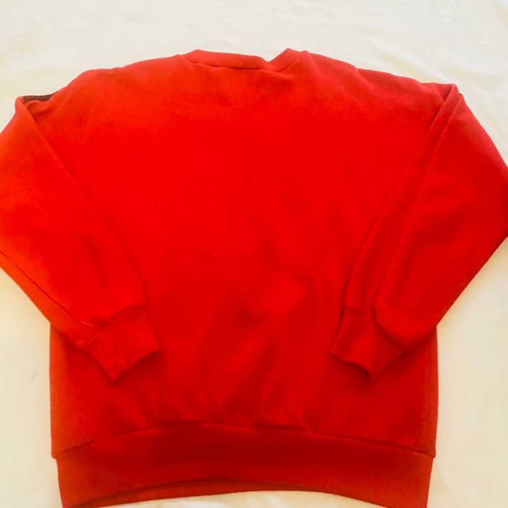 VINTAGE/RETRO Ruby red zebra/leopard print Crewne… - image 7