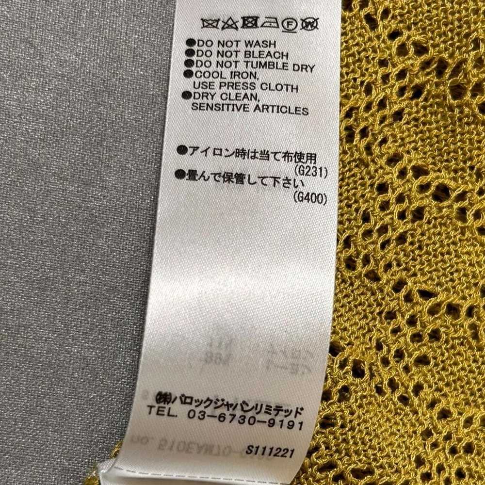 LAGUA GEM Cardigan with Openwork Knitting in Yell… - image 10