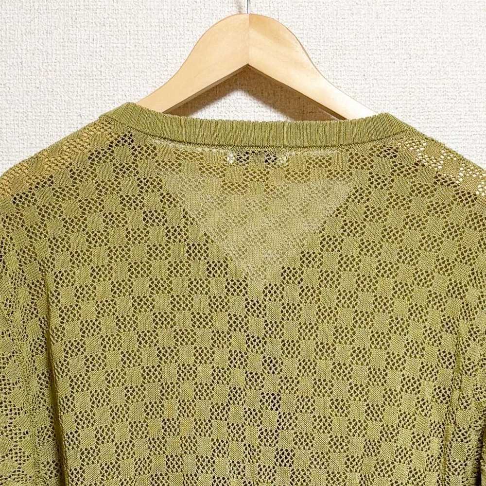 LAGUA GEM Cardigan with Openwork Knitting in Yell… - image 6