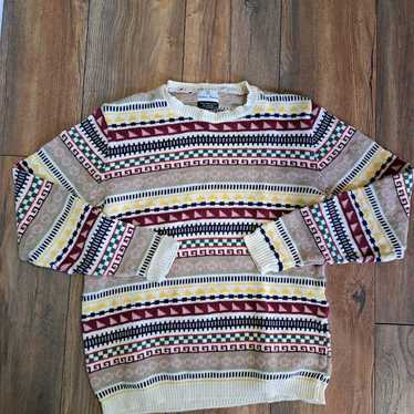 Vintage made in British Hong Kong cotton sweater