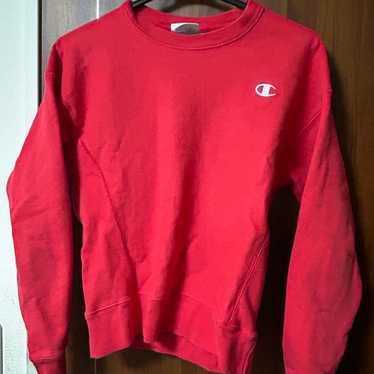 Champion Reverse Weave Red X-Small Sweatshirt