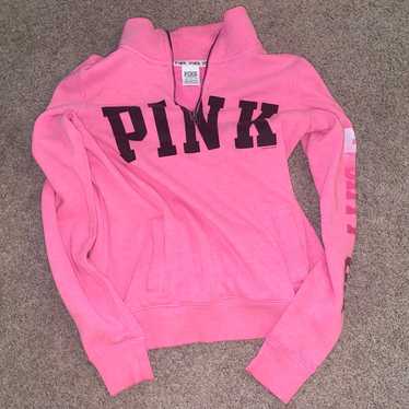 VS PINK pullover half zip vintage