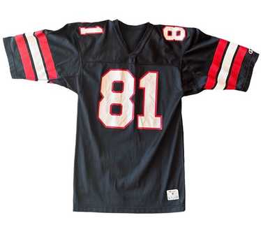 80s Champion Football Mesh T-shirt 92番 Vtg 70s 80s Champion Mesh Athletic Jersey Shirt High School