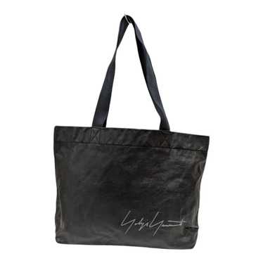 E9856-18◾️ヨウジヤマモト en cuir　トートバッグ　レザー E9856-18◾️ヨウジヤマモト en cuir トートバッグ レザー メンズ
