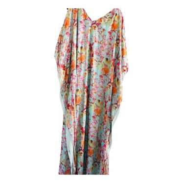 Badgley Mischka Silk maxi dress