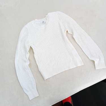 Natural Beauty Basic Knit Sweater Cotton Plain Mes