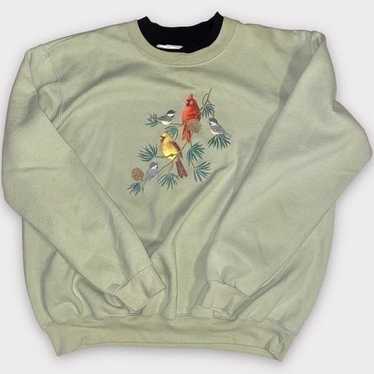 Vintage Birds Crewneck