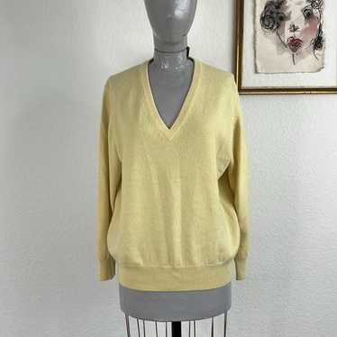 VTG Tian Shen Cashmere Pastel V Neck Cashmere Swea