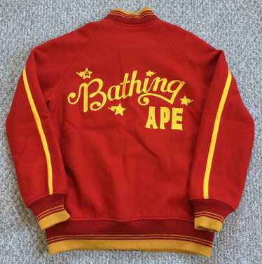 Bape OG Bapesta Stars Wool Bomber Jacket