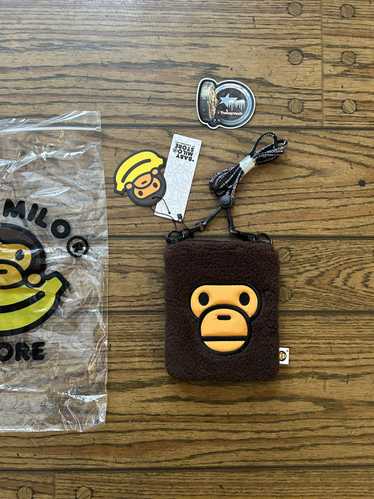 Bape Bape Baby Milo Fur Crossbody Bag