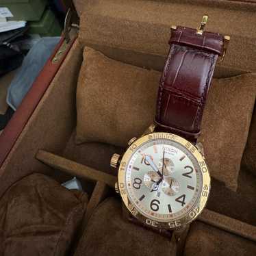 Nixon 51-30 Chrono In All Gold - Gem