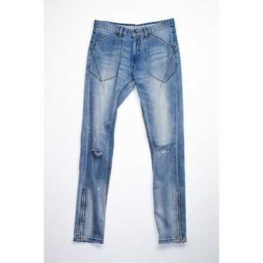 パンツ 00s NUMBER (N)INE damaged skinny jeans パンツ 00s NUMBER (N)INE damaged skinny jeans 3] Number Nine