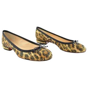 Christian Louboutin Exotic leathers flats