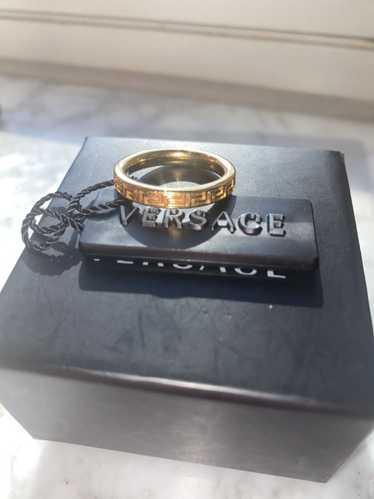 Versace Versace Greek Gold Key Ring