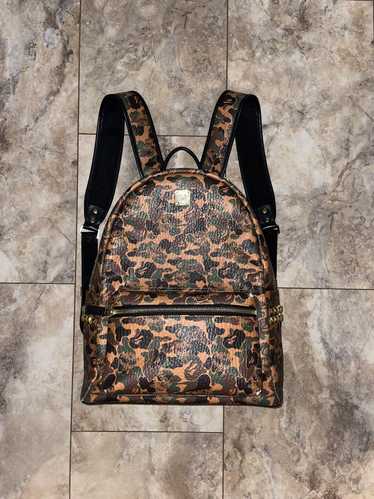 Bape × MCM MCM x BAPE Stark Backpack Medium Visteo