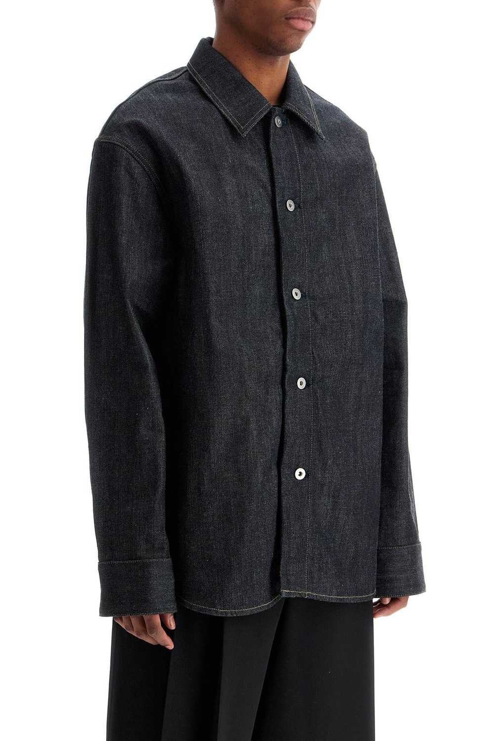 Jil Sander Jil Sander Denim Overshirt Label Size M - image 3