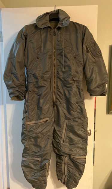 50s US ARMY CWU 1/P USAF AIRFORCE カバーオール 50's USAF CWU-1/P Sage Green Cold Weather Flyers Coveralls