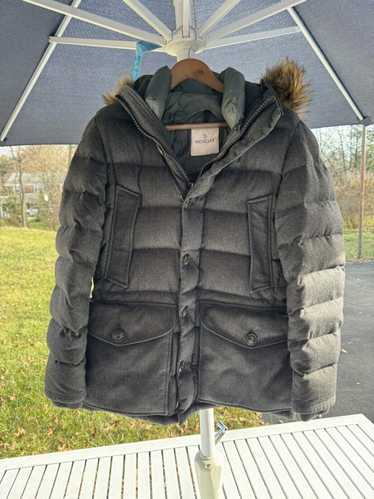 Moncler Moncler Rethel Giubbotto Wool Down Fur Par