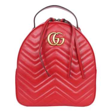 Gucci Marmont leather backpack