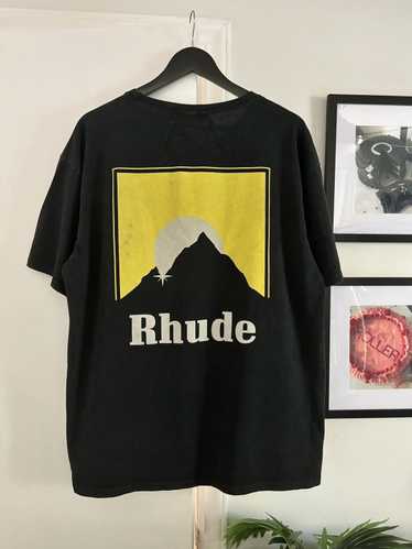 Rhude RHUDE MOONLIGHT F1 LOGO TEE