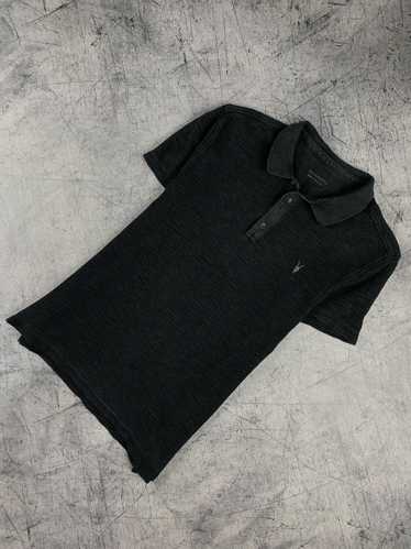 Allsaints × Luxury Allsaints Muse Polo Shirt Butto