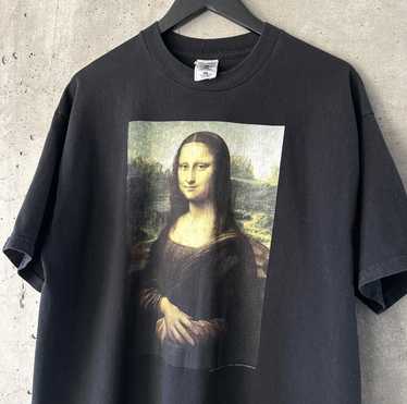 Art × Vintage 90’s Mona Lisa Portrait T-Shirt