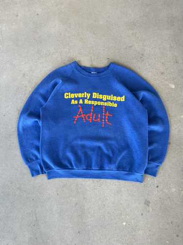 Vintage Vintage 90’s Funny “ Responsible Adult “ C