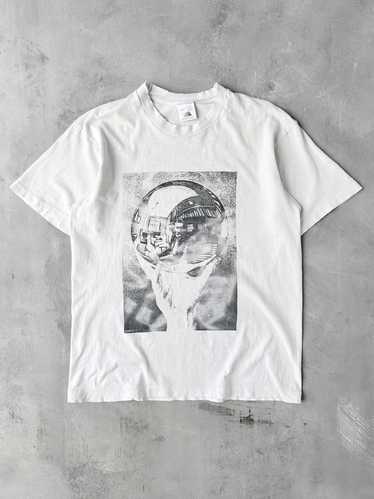 90s エッシャー 鬼フェード 90s t-shirt m.c escher - Gem