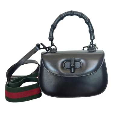 Gucci Bamboo leather handbag