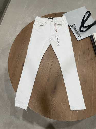 Purple Brand White Purple Jeans