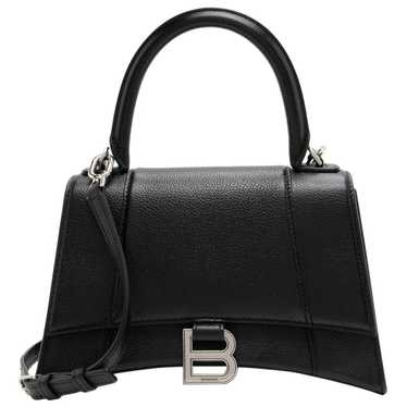 Balenciaga Hourglass leather satchel