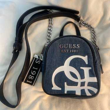 GUESS Shoulder Bag Denim