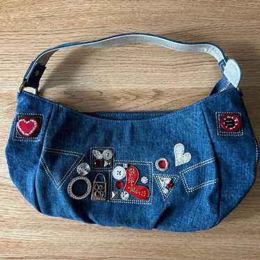 Think Bee Denim Handbag